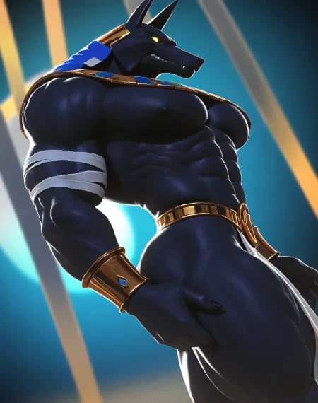 Anubis (Zak Storm) (NoobAI) (AD) by user_720431629750874608 on Tensor.Art