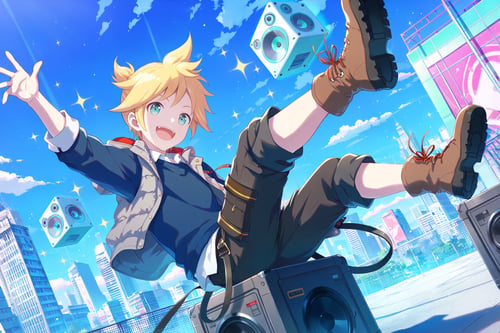 Kagamine Len - Project Sekai Style by PPCu᭄ฅ on Tensor.Art
