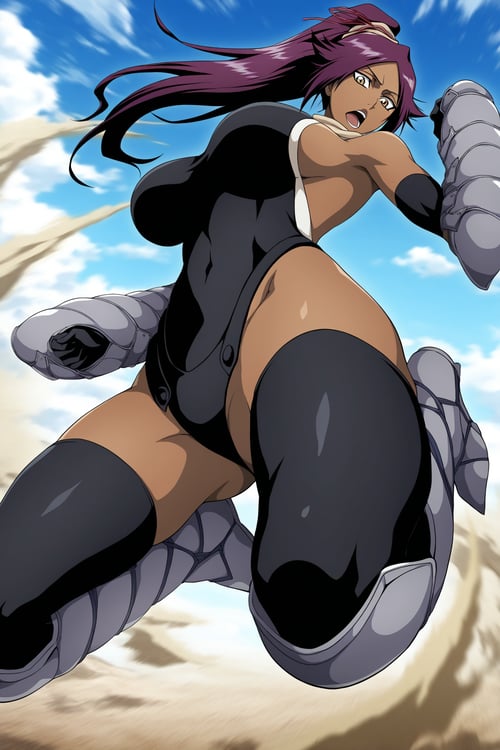 Yoruichi Shihouin (Bleach) by LazyCPT on Tensor.Art