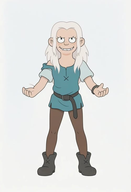 Bean ( Disenchantment ) by Heart Shaped Box on Tensor.Art