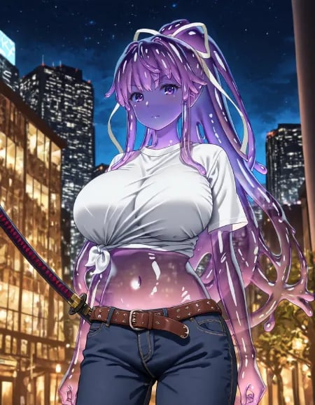 Slime girk by Owl on Tensor.Art