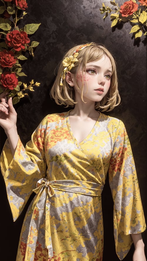 图图的情趣制服（黄色战袍&黄色碎花连衣裙） by 天选打工人赵图图 on Tensor.Art
