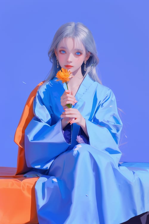 厚涂风小清新美女写真 by milk on Tensor.Art
