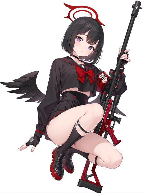 【Illustrious】 静山 マシロ ブルーアーカイブ (Shizuyama Mashiro)( by sg5e3 on Tensor.Art