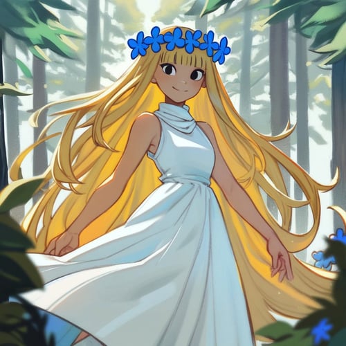 Víla Amálka (Amalka the Fairy) by KitsuneGirl on Tensor.Art