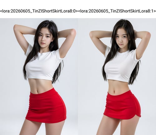 20260605_TinZIShortSkirtLora 超短裙 by 天TIN on Tensor.Art