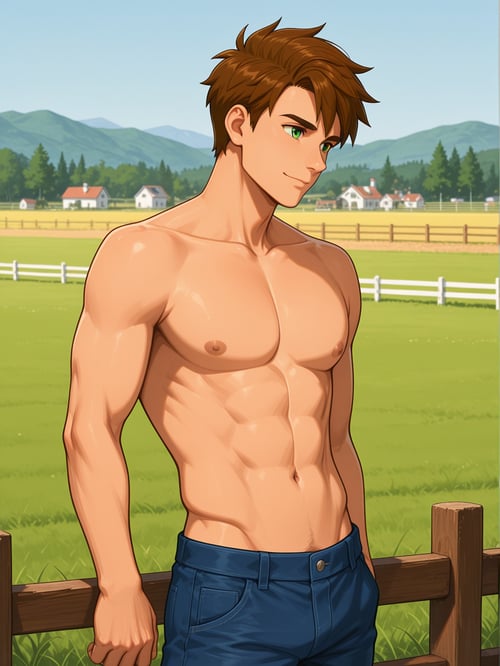 Alex | Stardew Valley by GyakuImpact on Tensor.Art