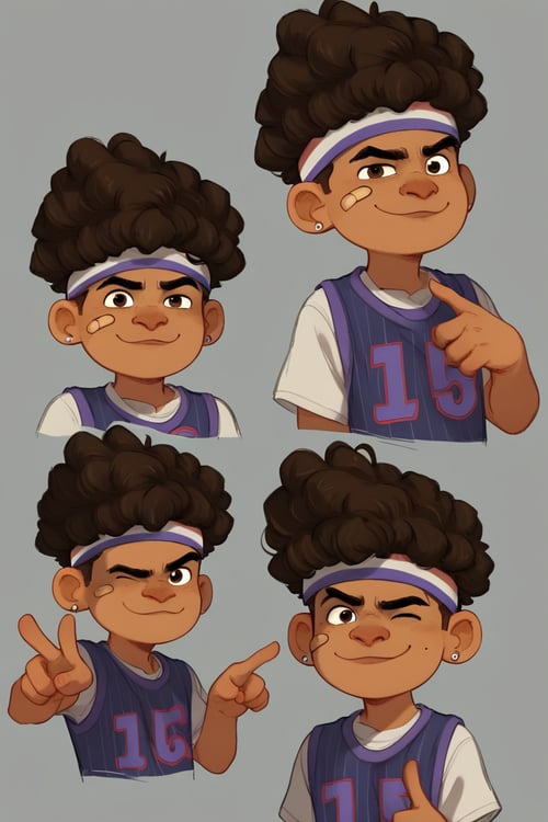 Tyler Nguyen from Turning Red For PONY SD15 by Oliver DR on Tensor.Art