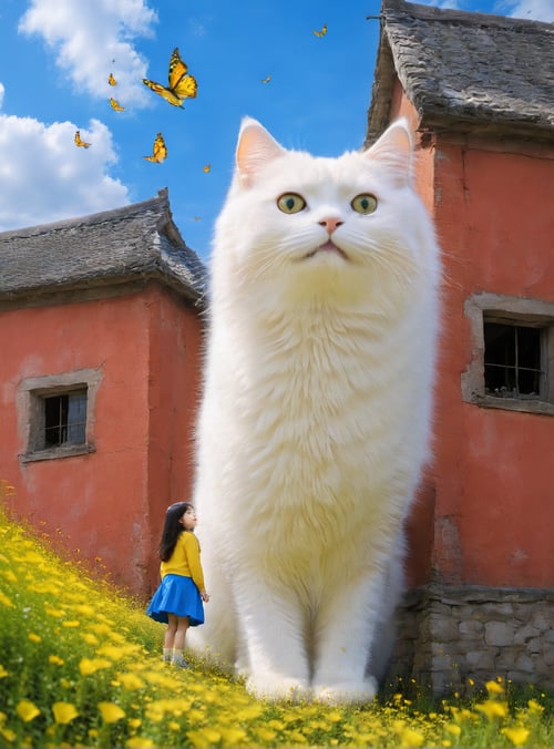 large white cat by Jiudy on Tensor.Art