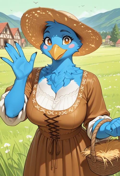 Indigo Furry NOVA by OGMustard on Tensor.Art