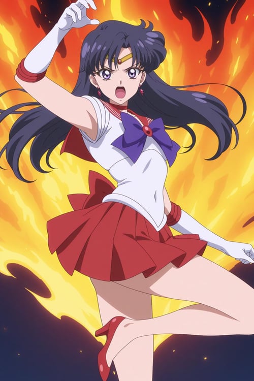 Rei Hino 火野 レイ / Sailor Mars セーラーマーズ (Sailor Moon) by Ttan on Tensor.Art