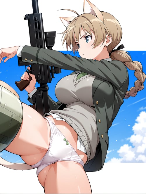 【Illustrious】 リネット・ビショップ ストライクウィッチーズ (Lynette Bish by sg5e3 on Tensor.Art