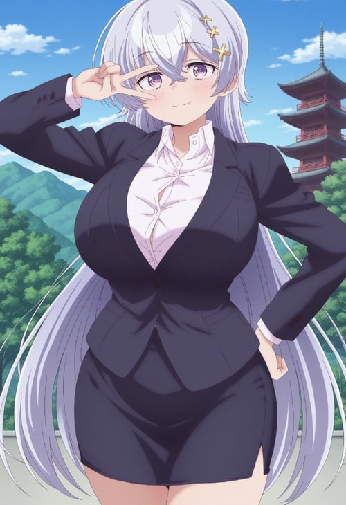 Hiyori Hiwamura 鶸村 ひより (Yowayowa Sensei) by Ttan on Tensor.Art