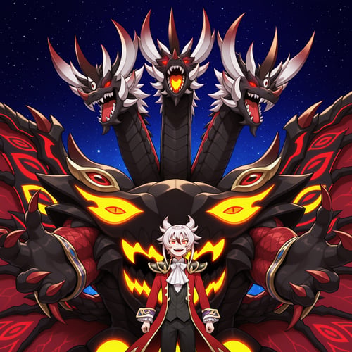 Future Card Buddyfight | Tasuku Ryuenji(龍炎寺タスク) / Kyoya Gaen(臥炎 キョウヤ) by zazaCAT on Tensor.Art