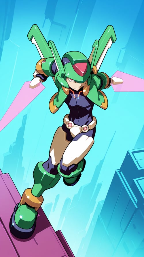 Model H - Megaman ZX Advent by bfai on Tensor.Art