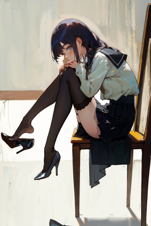 High Heels Dangle | 悬着的高跟鞋 by Akiseki on Tensor.Art