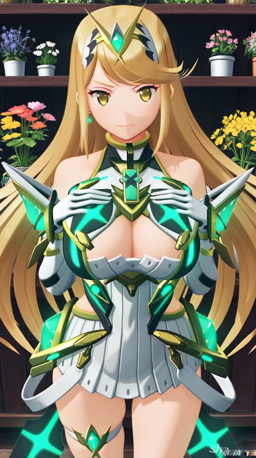 Myhtra (ホムラ) (ヒカリ) - Xenoblade Chronicles (ゼノブレイドシ by GleamingBlue on Tensor.Art