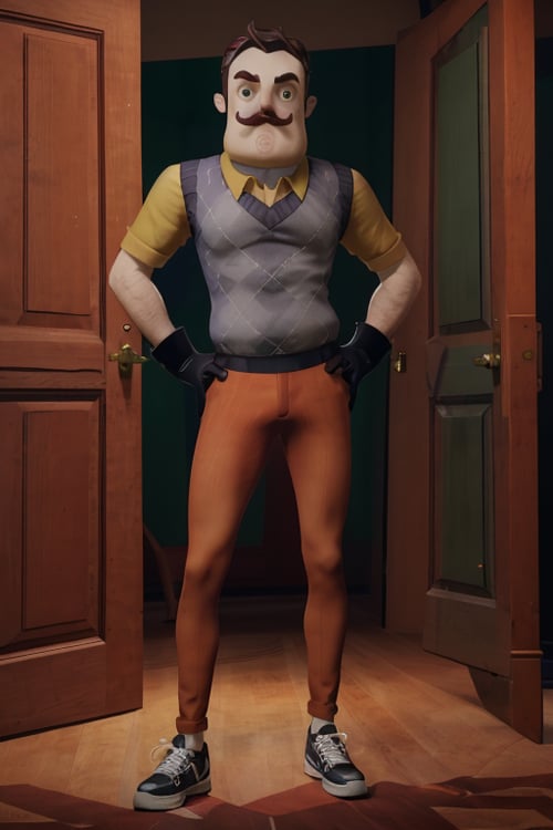 Theodore Peterson Hello Neighbor by Oliver DR on Tensor.Art