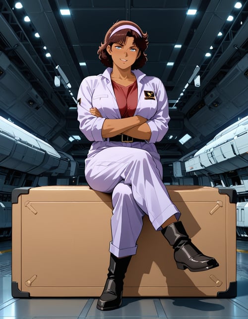 Maula Bashit モーラ・バシット | Mobile Suit Gundam0083 by user_853931801855396637 on Tensor.Art