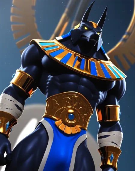 Anubis (Zak Storm) (NoobAI) (AD) by user_720431629750874608 on Tensor.Art