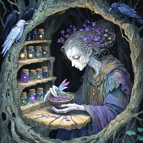 Dark Ghibli Fairytales by Synthwave on Tensor.Art