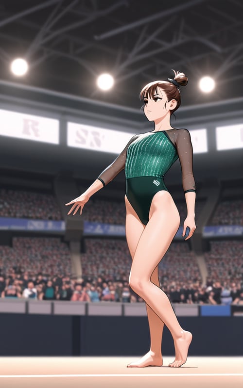 Gymnasts, Leotards, and Poses (Gymnastics) by dragon_seekr on Tensor.Art