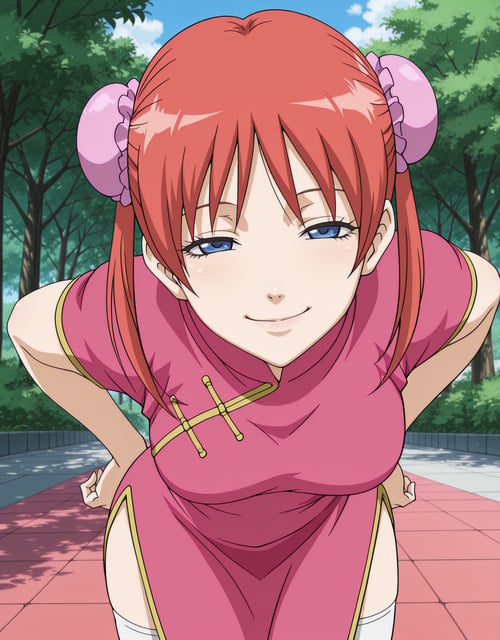 Kagura, timeskip appearance (Gintama, episodes 202-203) - Commission! by metalchromex on Tensor.Art