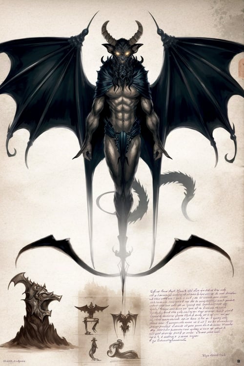 图鉴-克苏鲁怪物-Cthulhu by 师叔 on Tensor.Art
