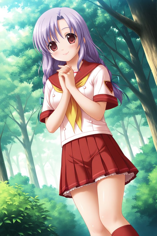 西九条小雪（お嬢様組曲）/ Koyuki Nishikujou (OjousamaKumikyoku by azrakuC on Tensor.Art
