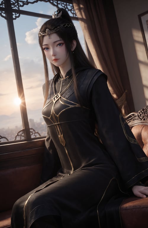 凡人修仙传-元瑶黑袍 by 天海TianHai on Tensor.Art
