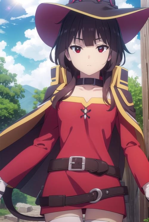 Megumin (めぐみん) - KonoSuba God's Blessing on This Wonderful World! (この素晴らしい世界に祝福を!) by Sol Eternelle on Tensor.Art