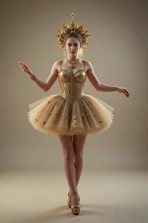 ADD Gold and Crystals! by andux on Tensor.Art