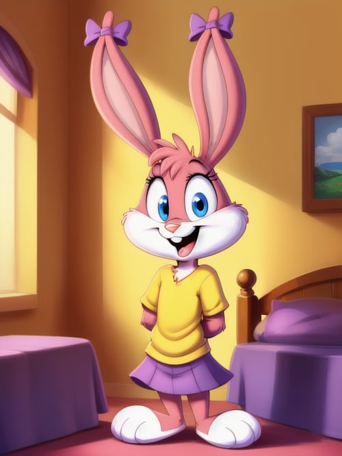 Babs Bunny (Tiny Toon Adventures) by KitsuneGirl on Tensor.Art
