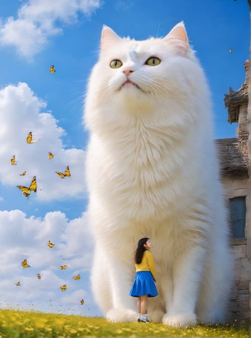 large white cat by Jiudy on Tensor.Art