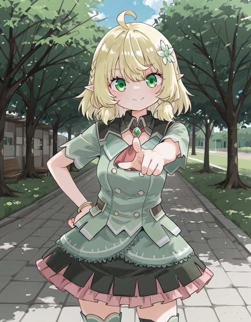 [Alice in Cradle] Ixia Polystachya（イクシャ・ポリスタキア） by Mandatarius_403 on Tensor.Art