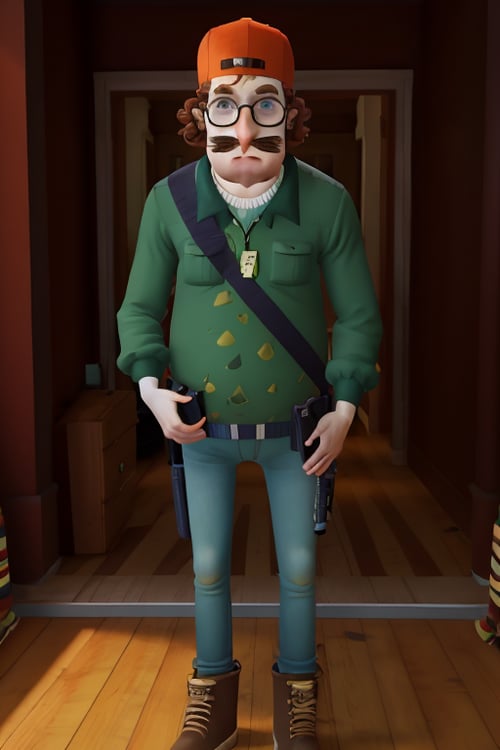Quentin From Hello Neighbor 2 by Oliver DR on Tensor.Art