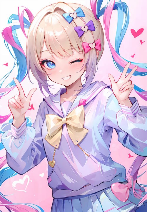 KAngel & Ame-chan (Needy Girl Overdose) - FallenL by Ttan on Tensor.Art