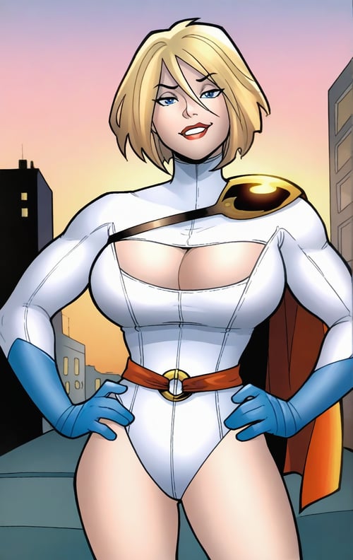 Power Girl by ReelSupaHeeroFan on Tensor.Art