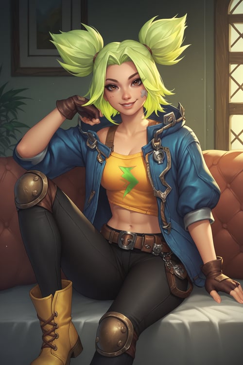 Zeri (LoL) - Comission LoRA PonyXL [NSFW Support] by KillerUwU13_AI on Tensor.Art