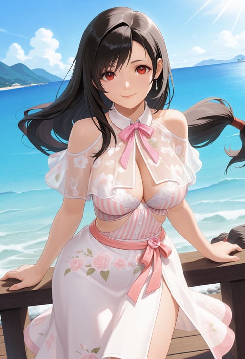 プランタンロゼ / Printemps Rose - DOAXVV Outfit (Illustri by reprinter on Tensor.Art