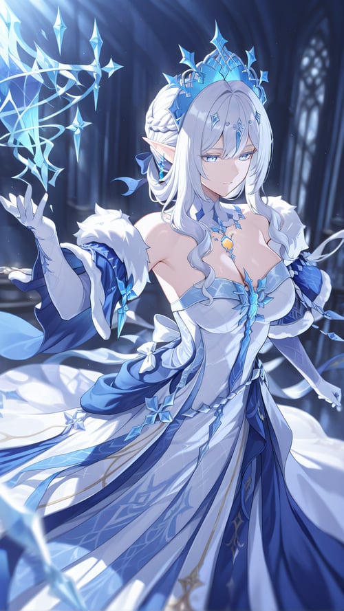 Anastasya(安娜丝塔夏/冰之女皇)——Genshin Impact by EroBytes on Tensor.Art