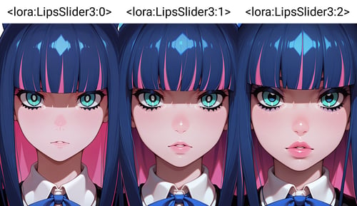 Lips size slider by Maruhashi on Tensor.Art