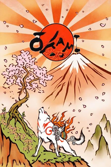 Okami illustration artstyle by zura_janai by user_680967095118289292 on Tensor.Art