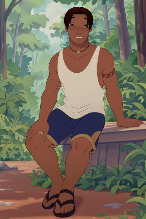 David Kawena (Lilo & Stitch) - COMMISSION LoRA Ill by KillerUwU13_AI on Tensor.Art