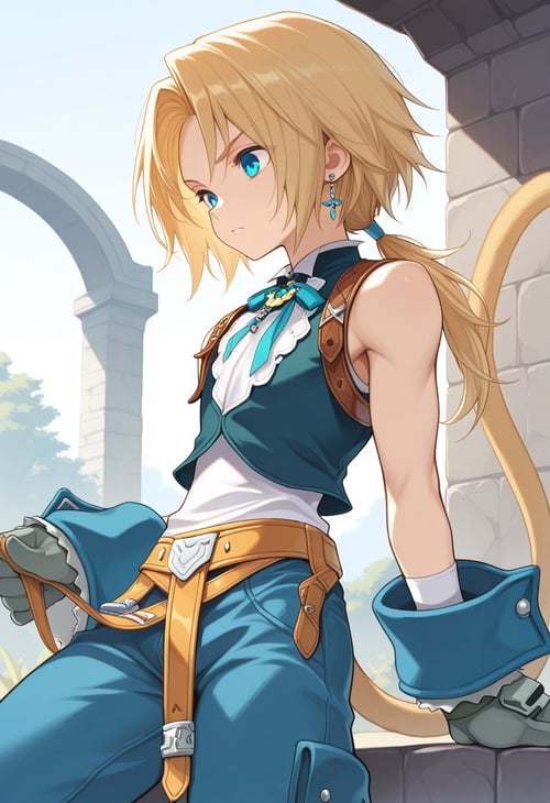 Zidane Tribal - Final Fantasy IX / Dissidia by 第十三月 on Tensor.Art