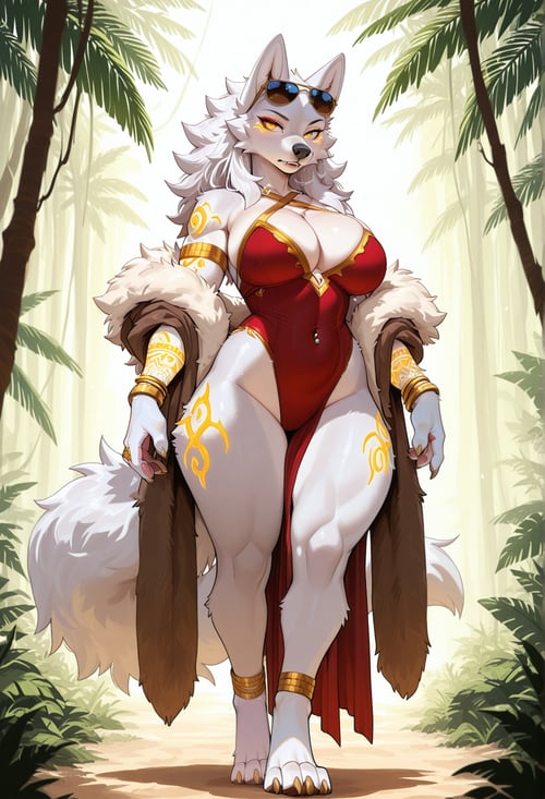 Lumi female (wolf) by Neon008 on Tensor.Art