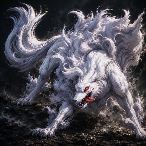 Sesshomaru (Wolf Form) by Mr.Guy :) on Tensor.Art