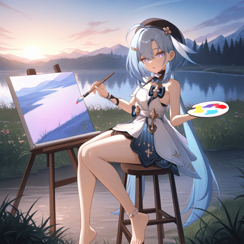 Griseo - Honkai Impact 3rd (11 Outfits/2 Forms) by Khanykov01 on Tensor.Art