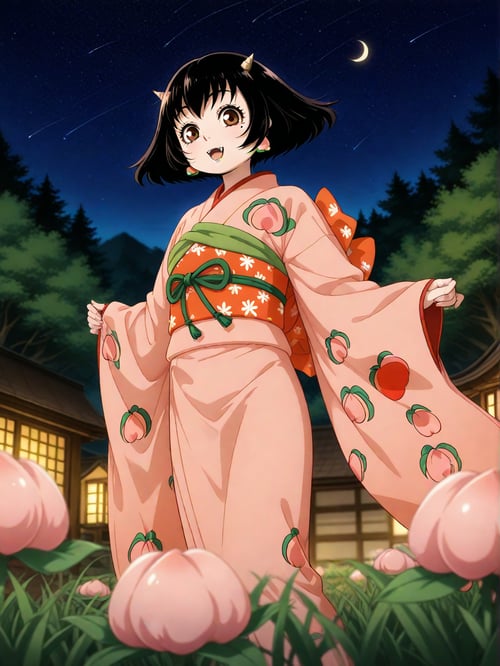 peach maki / hoozuki no reitetsu by user_834856151291006371 on Tensor.Art