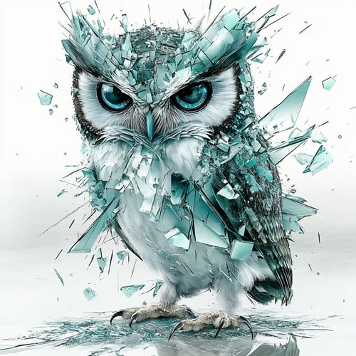TQ - Shattered Glass Art Flux by TracQuoc on Tensor.Art